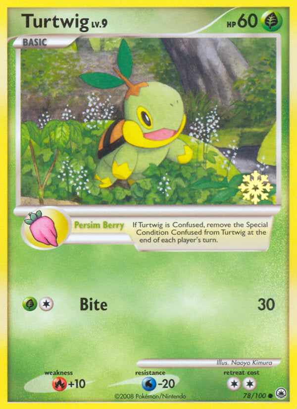 Majestic Dawn Turtwig #78 Promo